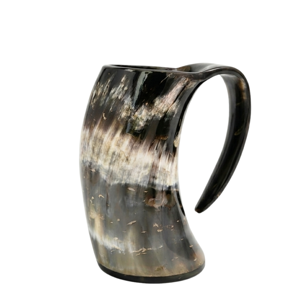 Rustic Horn Tankard